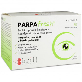 Parpafresh Toallitas Limpieza Párpados 30Uds