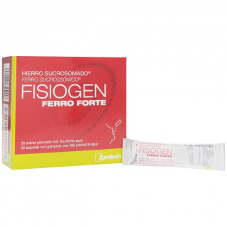 Fisiogen Ferro Forte Granulado, 30 Sobres