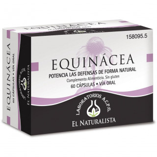 El Naturalista Equinacea + Vitamina C, 60 Cápsulas