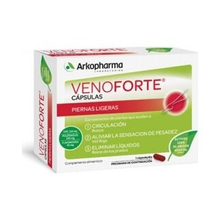 Arkopharma Venoforte Piernas Ligeras, 30 Cápsulas
