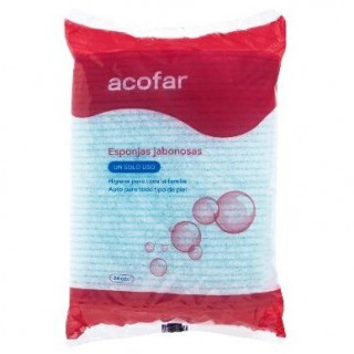 Acofar Esponjas Enjabonadas Desechables 24Uds
