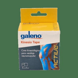 Galeno Kinesio Tape Color Azul 5Mx5Cm