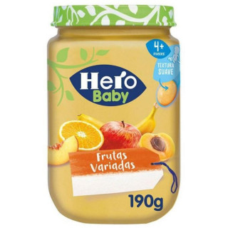 Hero Baby Frutas Variadas Con Cereales Bio 190G