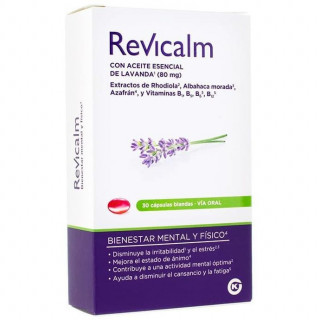 Kern Pharma Revicalm Suplemento Alimenticio Para El Cansancio 30 Cápsulas