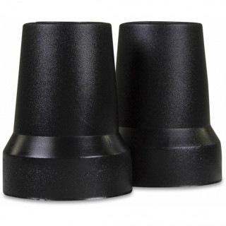 Corysan Contera Negra Para Bastón Inglés 18 Mm, 2 Uds