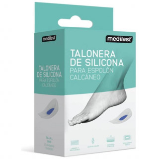 Medilast Talonera De Silicona Para Espolón Calcáneo Talla M, 2 Uds