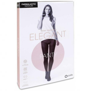 Farmalastic Novum Elegant Panty Compresión Ligera Color Chocolate Talla 3, 1 Ud