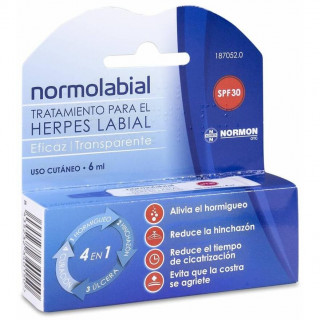 Normolabial Tratamiento Herpes Labial, 6 Ml