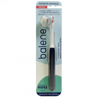 Balene Cepillo Dental Medio Azul, 1 Unidad