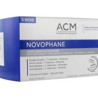 Acm Novophane Complemento Anticaída 180 Cápsulas