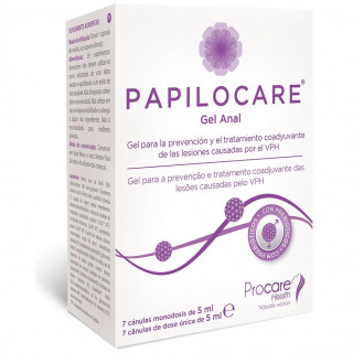 Papilocare Gel Anal 7 Cánulas 5Ml
