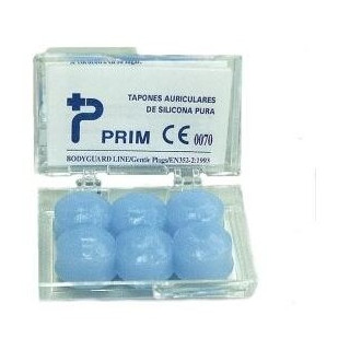 Prim Tapones Auriculares Silicona Pura Moldeable 6Uds
