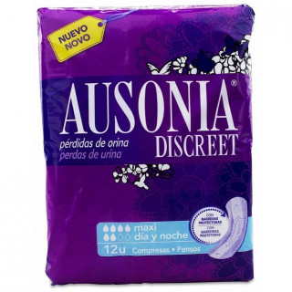 Ausonia Discreet Maxi Day Night 12 Unid