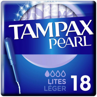 Tampax Tampones Pearl Lites 18 Uds