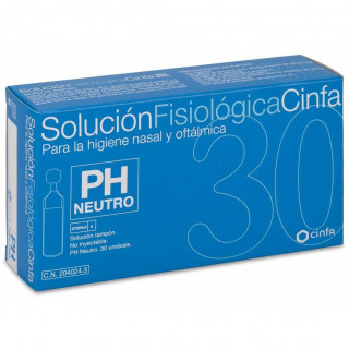 Cinfa Solución Fisiológica, 30 Monodosis
