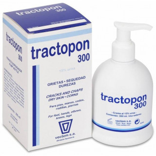 Tractopon 15% Urea Dispensador Grietas Sequedad Durezas 300Ml