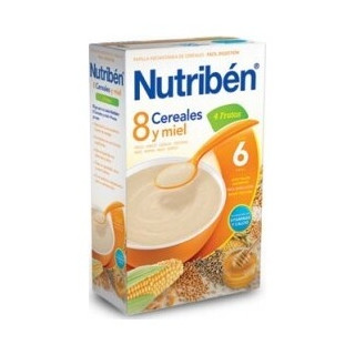 Nutribén® 8 Cereales Con Miel Y 4 Frutas 600G