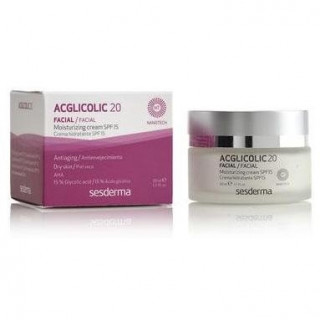 Sesderma Acglicolic 20 Crema Hidratante Spf15+ 50Ml