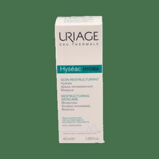 Uriage Hyséac Cuidado Reestructurante Y Calmante, 40 Ml