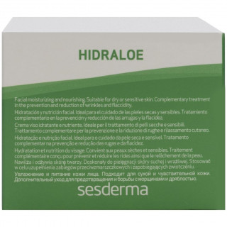 Sesderma Hidraloe Crema Facial Hidratante, 50 Ml