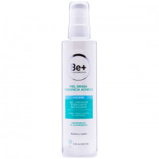 Be+ Gel Limpiador Purificante Matificante Piel Grasa, 200 Ml