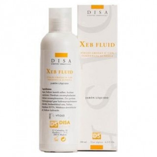 Jabón Líquido Antiseborreico Xeb Fluid Biofarmax 200Ml