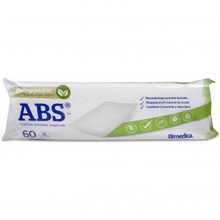 Aliment Vegetal Toallitas Corporales Abs 28X31 60Und