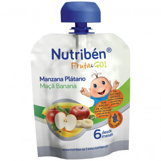 Nutribén Fruta And Go! Manzana Y Plátano 23Ml