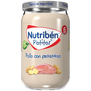 Nutribén Potitos Pollo Con Patatitas, 235 G