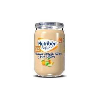 Nutribén Potito Manzana, Naranja, Plátano Y Pera Williams, 235 G