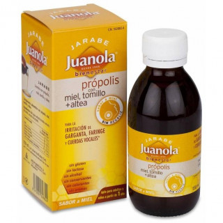 Juanola Jarabe Própolis Con Miel, Tomillo Y Altea