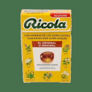 Ricola Caramelos Hierbas Suizas Sin Azúcar, 50 G