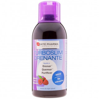 Forté Pharma Turboslim Drenante Sabor Frambuesa, 500 Ml