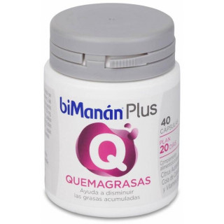 Bimanán Plus Q Quemagrasas Cápsulas, 40 Uds