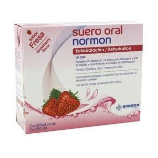 Sueroral Normon Fresa Pack 2 X 250 Ml