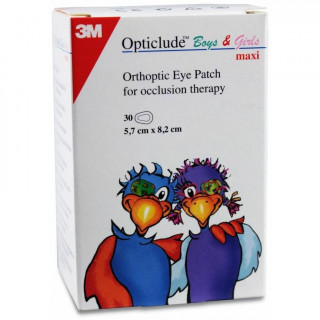 Opticlude Parches Oculares Impresos Grande 30Uds