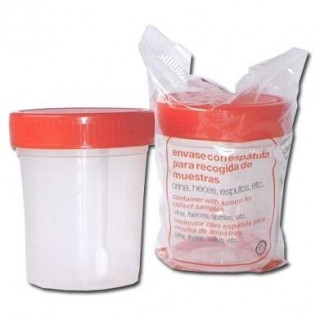 Acofarma Envase Con Espátula Recogida Muestras 1Ud