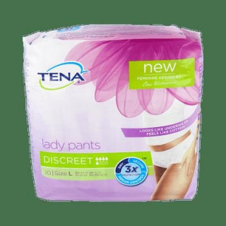Tena Protective Underwear Discreet T-Grande 10Uds