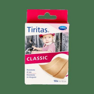 Tiritas Classic Apósito Adhesivo 1 Cm X 6 Cm, 10 Uds