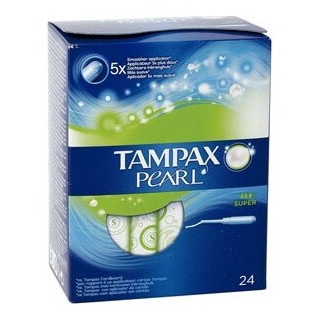 Tampones Tampax Pearl Super 24 Unidades