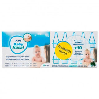 Kin Baby Aspirador Nasal+Recambio Gratis
