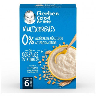 Gerber Multicereales Sin Azúcares Añadidos Ni Producidos 180G