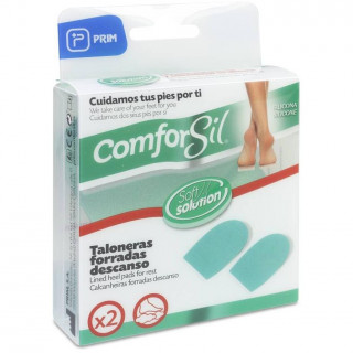 Comforsil Talonera Forrada Para Descanso Talla M, 1 Par