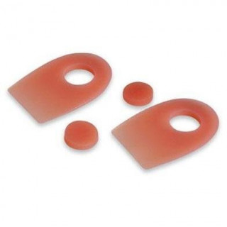 Comforsil Taloneras Para Espolón Con Orificio Desplazable Talla L, 1 Par