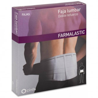 Farmalastic Faja Lumbar Doble Refuerzo Talla 1, 1 Ud