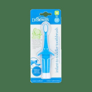 Cepillo De Dientes Bebe Niño Azul 0-3 Años