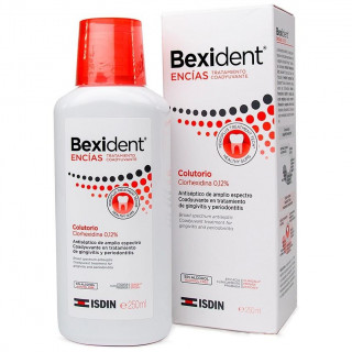 Isdin Bexident Encías Tratamiento Colutorio Clorhexidina 0,12%, 250 Ml