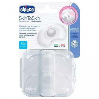 Protegepezon Silicona Chicco Skintoskin 2 U T- S/M 2 U