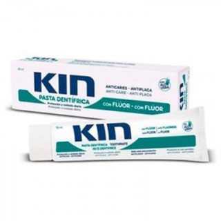 Kin Pasta Dental Con Flúor Y Aloe Vera 125Ml