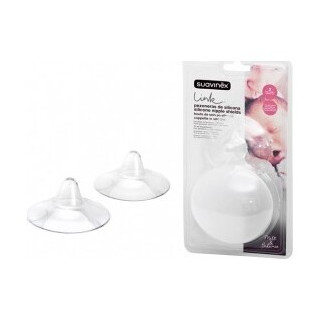 Suavinex Pezonera De Silicona Talla M, 2 Uds